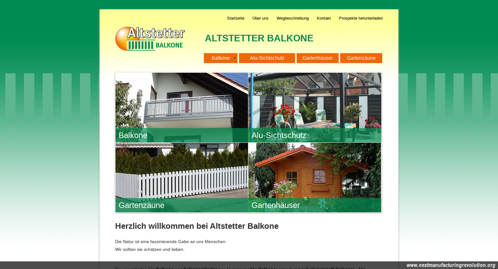 Klaus Altstetter - Altstetter Balkone