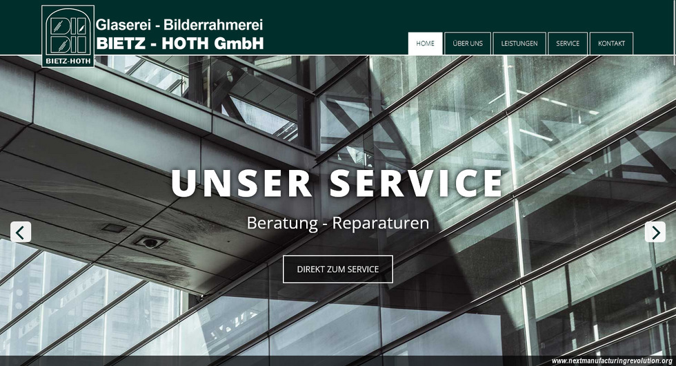 Glaserei - Bilderrahmerei Bietz - Hoth GmbH